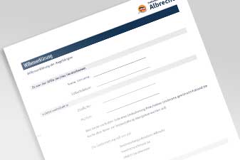 Willenserklärung der Angehörigen herunterladen